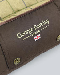 George Barclay Country Orthopaedic Walled Dog Bed, Chestnut Brown - Large