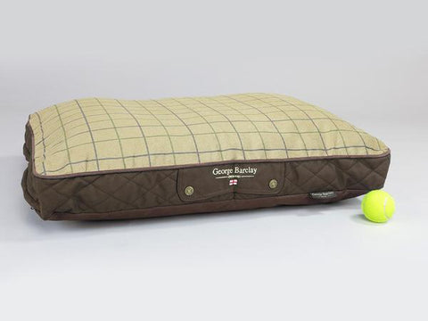 George Barclay Country Dog Mattress, Chestnut Brown - Medium