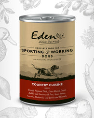 Eden Wet Food For Working And Sporting Dogs: Country Cuisine