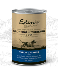 Eden Wet Food For Working And Sporting Dogs: Turkey And Herring