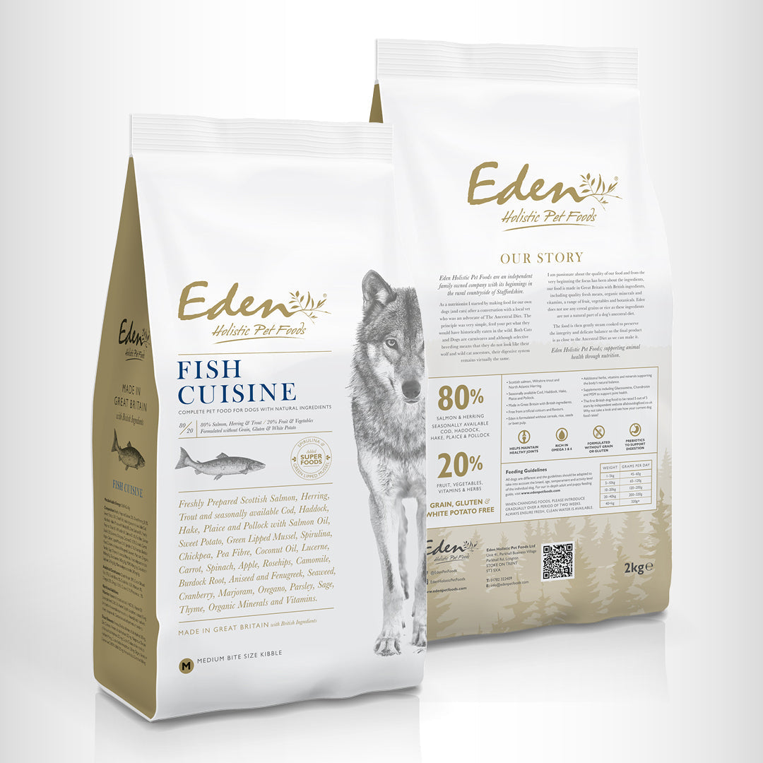 Eden 80/20 Fish Cuisine 12kg x2 bags