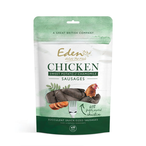 Eden Chicken, Sweet Potato & Chamomile Sausages