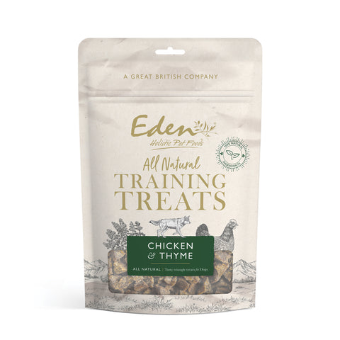 Eden All Natural Chicken & Thyme Training Treats 80g