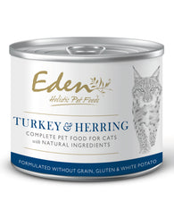 Eden Turkey & Herring Wet Cat Food 200g
