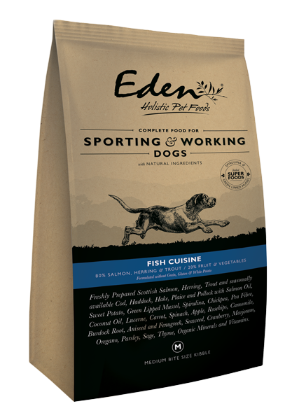 Eden 80/20 Fish Cuisine Working And Sporting Dog Food