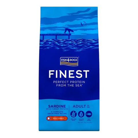 Fish4Dogs Finest Adult Sardine Small Kibble 12kg
