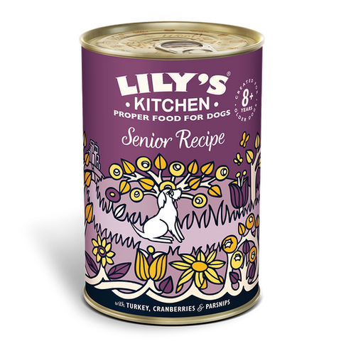Lily's Kitchen Senior Recipe 400g Can