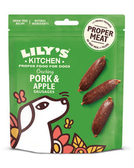 Lily's Kitchen Cracking Pork & Apple Sausages 70g