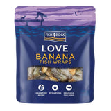 Fish4Dogs Love Banana Wraps 100g