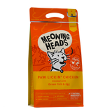 Meowing Heads Paw Lickin' Chicken Dry Food 450g Cat Food Dry- Jurassic Bark Pet Store Littleport Ely Cambridge