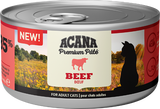 ACANA Premium Beef Pâté for Adult Cats 85g x 24