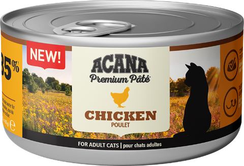 ACANA Premium Chicken Pâté for Adult Cats 85g x 1