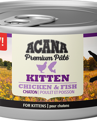 ACANA Premium Chicken & Fish Pâté for KITTENS 85g x 1