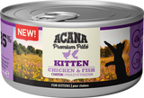 ACANA Premium Chicken & Fish Pâté for KITTENS 85g x 24