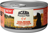 ACANA Premium Salmon & Chicken Pâté for Adult Cats 85g x 1