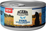 ACANA Premium Tuna & Chicken Pâté for Adult Cats 85g x 1