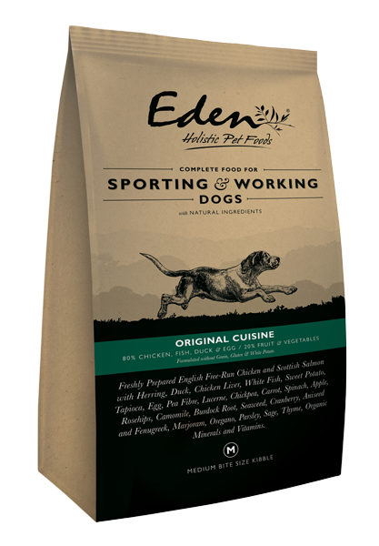 Eden puppy online feeding guide