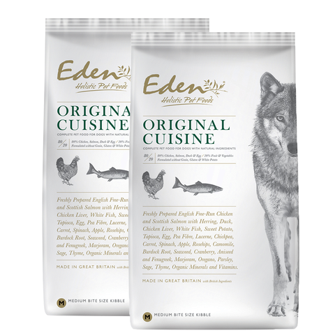 Eden 80/20 Original Cuisine Dog Food 12kg x 2 bags