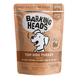 Barking Heads Top Dog Turkey Pouch 300g