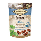 Carnilove Salmon with Mint Cat Treats 50g Cat Treats- Jurassic Bark Pet Store Littleport Ely Cambridge