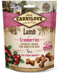 Carnilove Lamb with Cranberries Dog Treat 200g Dog Treats- Jurassic Bark Pet Store Littleport Ely Cambridge