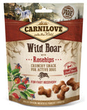 Carnilove Wild Boar with Rosehips Dog Treat 200g Dog Treats- Jurassic Bark Pet Store Littleport Ely Cambridge