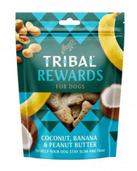 Tribal Rewards for Dogs Coconut, Banana & Peanut Butter 125g