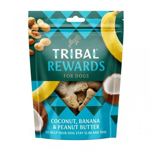 Tribal Rewards for Dogs Coconut, Banana & Peanut Butter 125g