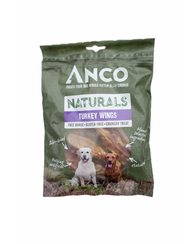 Anco Naturals Turkey Wings 6 pack Dog- Jurassic Bark Pet Store Littleport Ely Cambridge