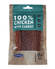 Hollings 100% Chicken with Carrot Bar 7 Pack