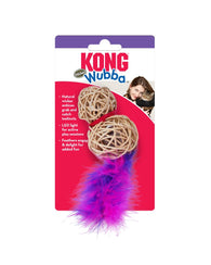 KONG Cat Toy Wubba Wicker with LED Light