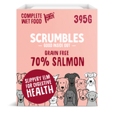 Scrumbles Grain Free Salmon Wet Dog Food 395g
