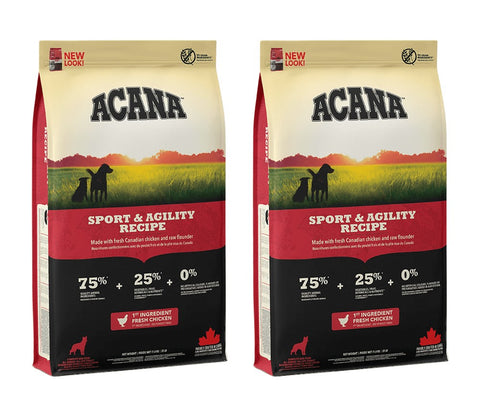 ACANA Sport & Agility 11.4kg x2