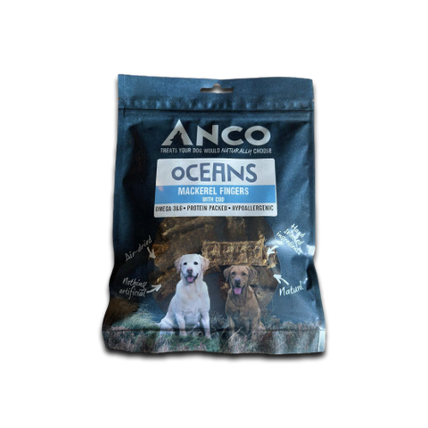 Anco Oceans Mackerel Fingers with Cod 100g
