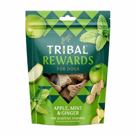 Tribal Rewards for Dogs Apple, Mint & Ginger 125g