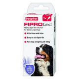 Beaphar FIPROtec - Flea & Tick Treatment for Extra Large Dogs x 1