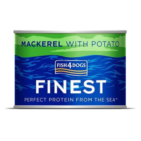 Fish4Dogs Finest Mackerel Complete Can 185g