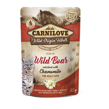 Carnilove Cat Pouch Wild Boar With Chamomile 85g