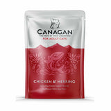 Canagan Chicken & Herring Pouch - For Adult Cats 85g