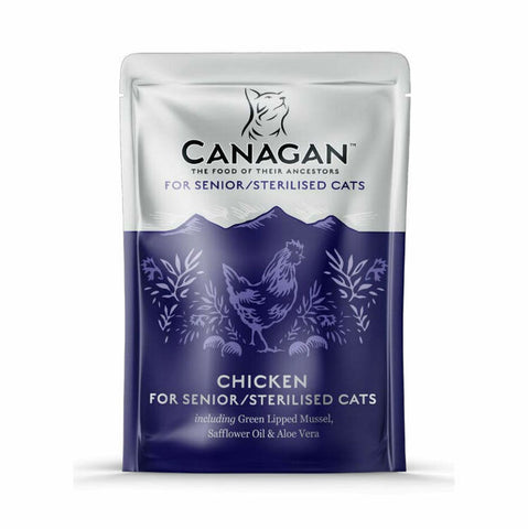 Canagan Chicken Pouch - For Senior / Sterilised Cats 85g