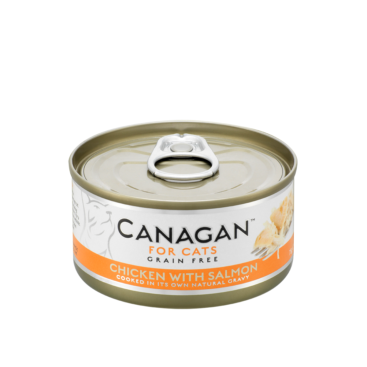 Canagan Chicken with Salmon Wet Cat Food 75g