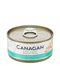 Canagan Chicken with Sardines Wet Cat Food 75g