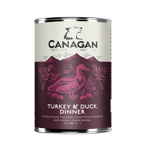 Canagan Turkey & Duck Dinner Wet Food 400g