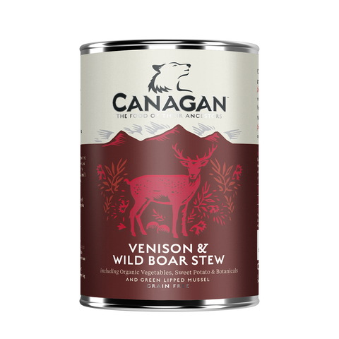 Canagan Venison & Wild Boar Stew Wet Food 400g