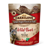 Carnilove Dog Pouch Wild Boar With Rosehips 300g