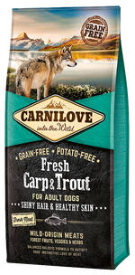 Carnilove Fresh Carp & Trout Adult Dog- Jurassic Bark Pet Store Littleport Ely Cambridge