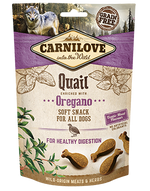 Carnilove Quail with Oregano Dog Treat 200g Dog Treats- Jurassic Bark Pet Store Littleport Ely Cambridge