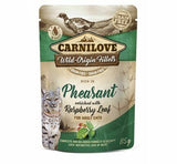 Carnilove Cat Pouch Pheasant with Raspberry Leaves 85g