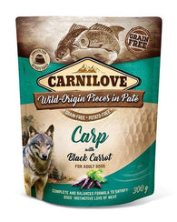 Carnilove Dog Pouch Carp With Black Carrot 300g