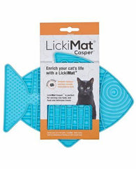 LickiMat Casper Feeding Mat for Cats 22cm Turquoise